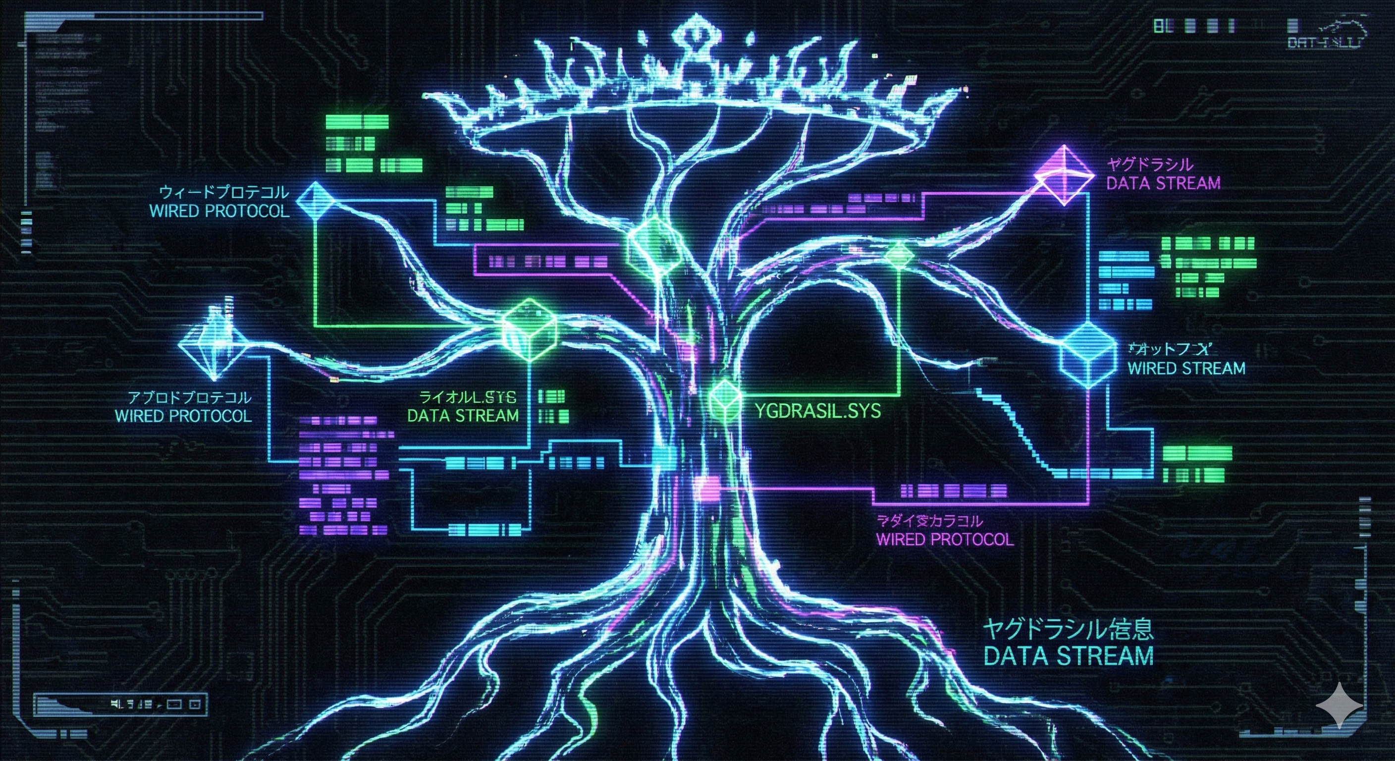 Sistema de archivos - Árbol de Yggdrasil estilo Serial Experiments Lain