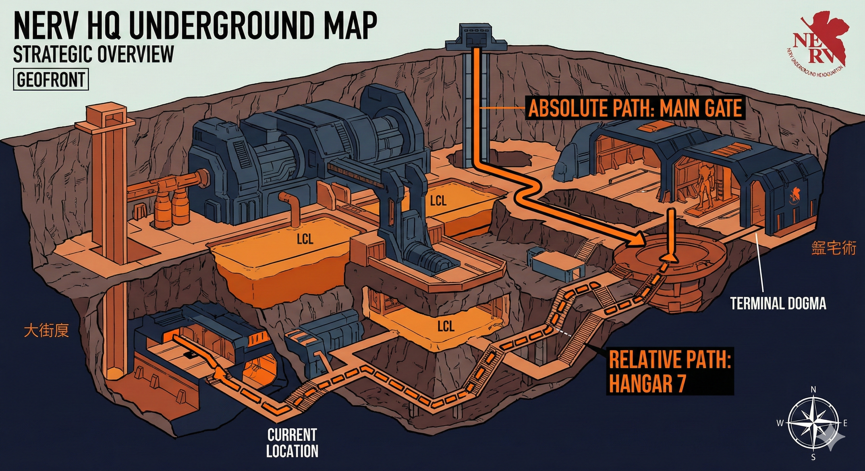 Rutas - Dos caminos: uno desde el origen (absoluto) y otro desde donde estás (relativo)