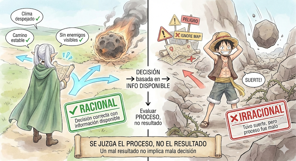 Racionalidad vs Perfección - Proceso vs Resultado